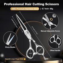 Profi Haarschneideschere Set 440C – 5-in-1 Friseurschere