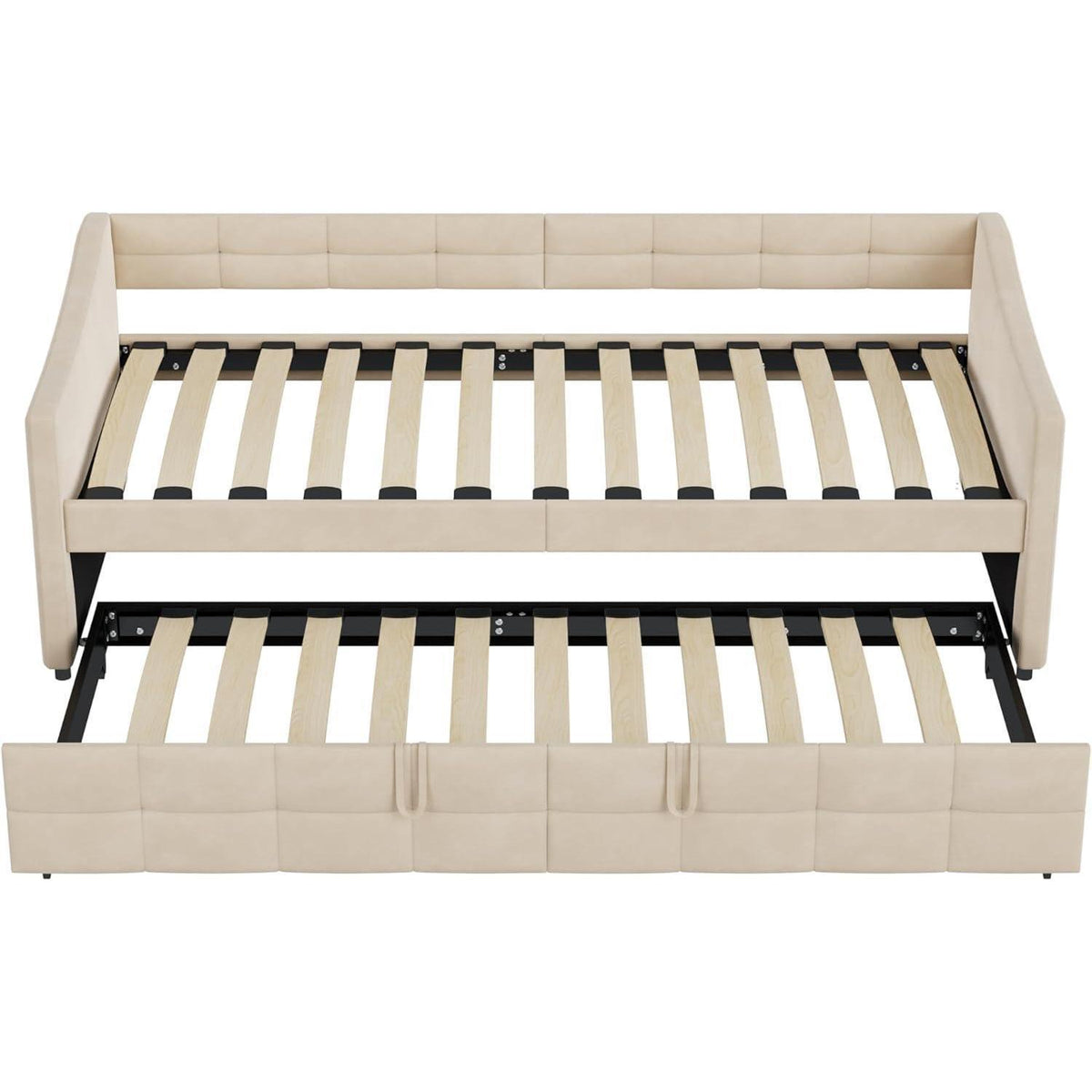 Ausziehbares Schlafsofa 90x200/180x200cm – Creme