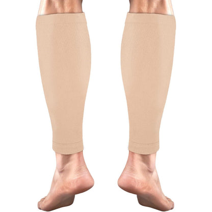 Kompression Wadenbandage für Sport & Alltag, Beige