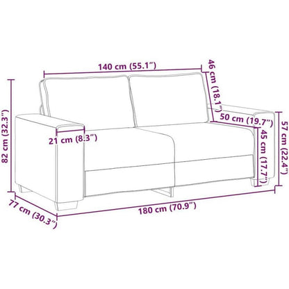 Klappsofa mit Schlaffunktion – Dunkelgrau, 140 cm