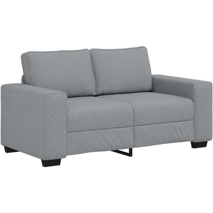 2-Sitzer Schlafsofa mit Bettfunktion – Hellgrau