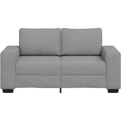 2-Sitzer Schlafsofa mit Bettfunktion – Hellgrau