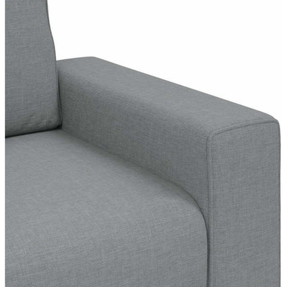 2-Sitzer Schlafsofa mit Bettfunktion – Hellgrau