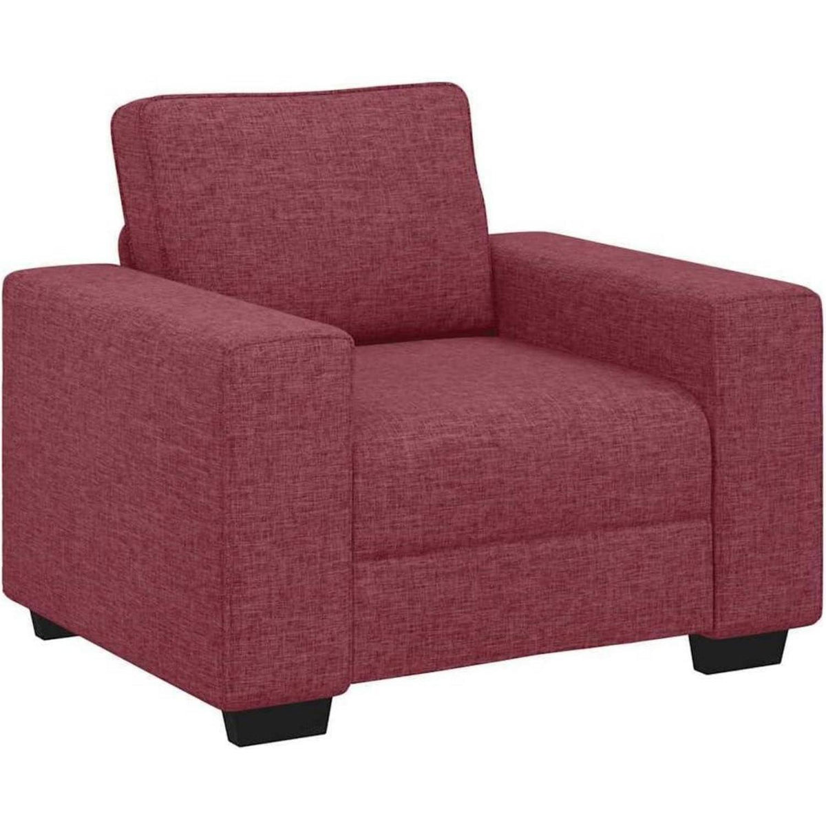 Schlafsofa mit Liegefläche – Weinrot, Bequem & Vielseitig