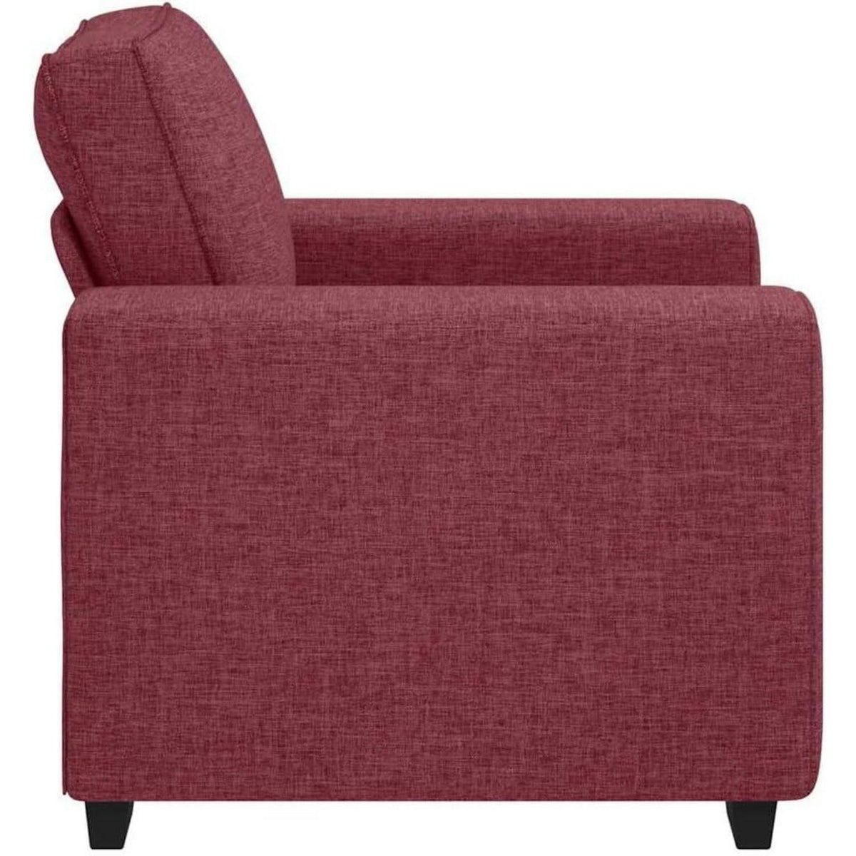 Schlafsofa mit Liegefläche – Weinrot, Bequem & Vielseitig