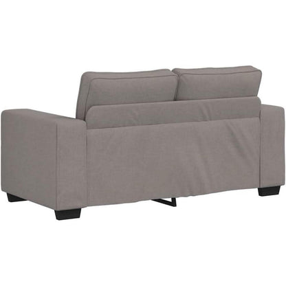 Bequemes 2-Sitzer Sofa im Modern-Stil, Taupe