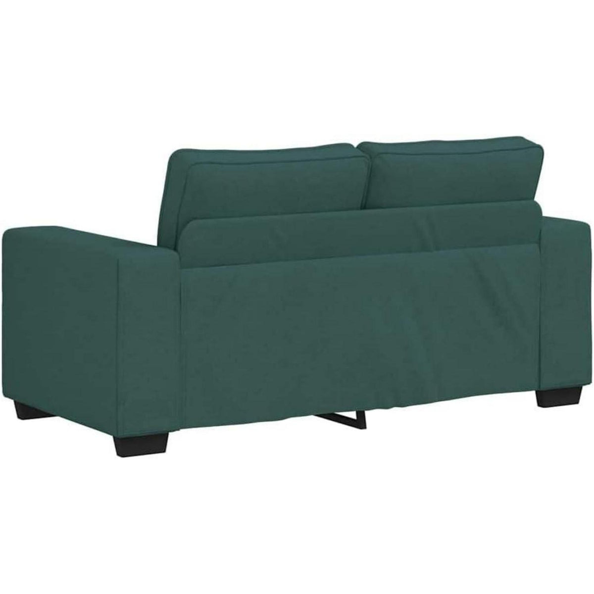 Bequemes 2-Sitzer Sofa Dunkelgrün – Modernes Polstersofa 120cm