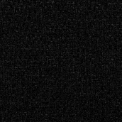 Schlafsofa 3-Sitzer Schwarz – Bequemes Klappsofa für Wohnzimmer