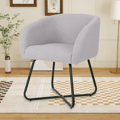 Mingone Lounge Sessel 2er Set Grau – Modern & Bequem