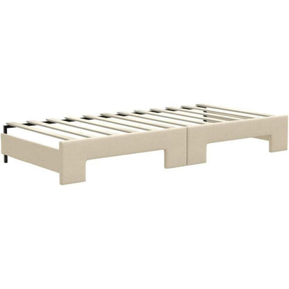 2-in-1 Schlafsofa mit Bettkasten & Schublade, 90x200 cm