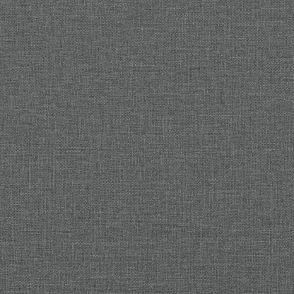 2-in-1 Schlafsofa Dunkelgrau 100x200 cm mit Bettkasten
