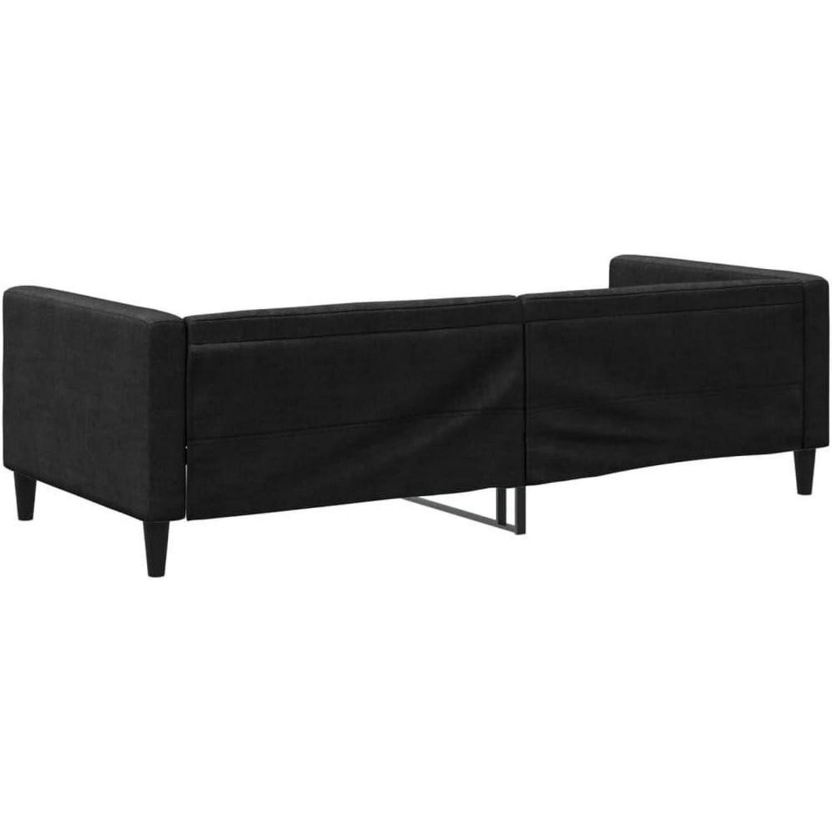 2-Sitzer Schlafsofa mit Stauraum & Bettfunktion 90x200 cm