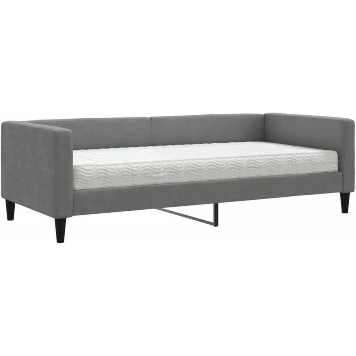 3-in-1 Schlafsofa mit Matratze & Stauraum – 90x190 cm