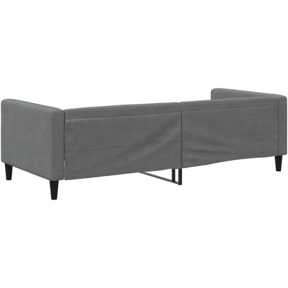 Tagesbett Schlafsofa 2-Sitzer mit Stauraum & Schlaffunktion 90x200 cm