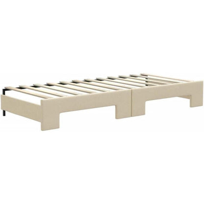 Tagesbett ausziehbar mit Matratze & Bettkasten – 80x200 cm