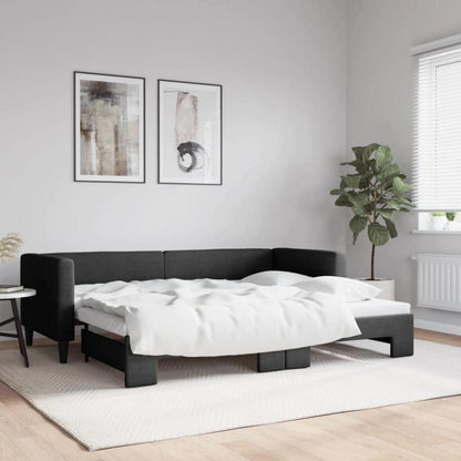 2-Sitzer Schlafsofa mit Bettkasten & Stauraum – 80x200 cm