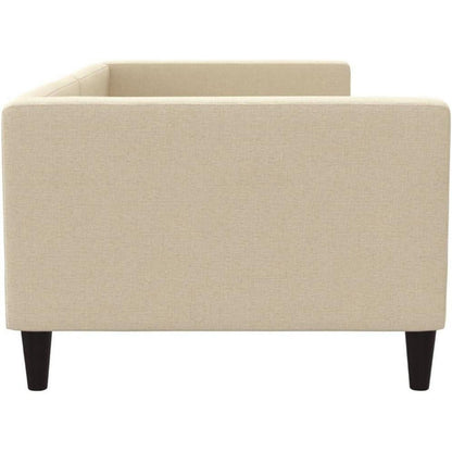 Tagesbett Schlafsofa 2-Sitzer mit Stauraum & Schlaffunktion 90x200 cm