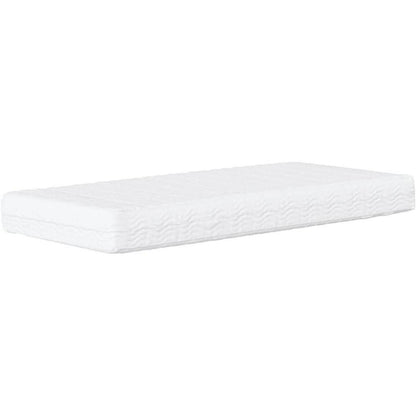 Schlafsofa 2-Sitzer mit Matratze & Stauraum – Schwarz 100x200 cm