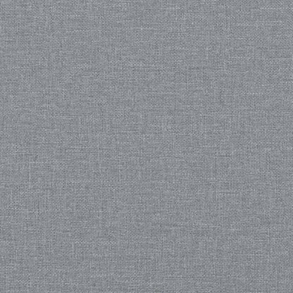 2-in-1 Schlafsofa mit Bettkasten & Matratze – Hellgrau 100x200 cm
