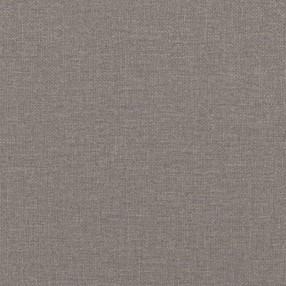 Ausziehbett 2-Sitzer mit Schubladen & Matratze – Taupe 100x200 cm