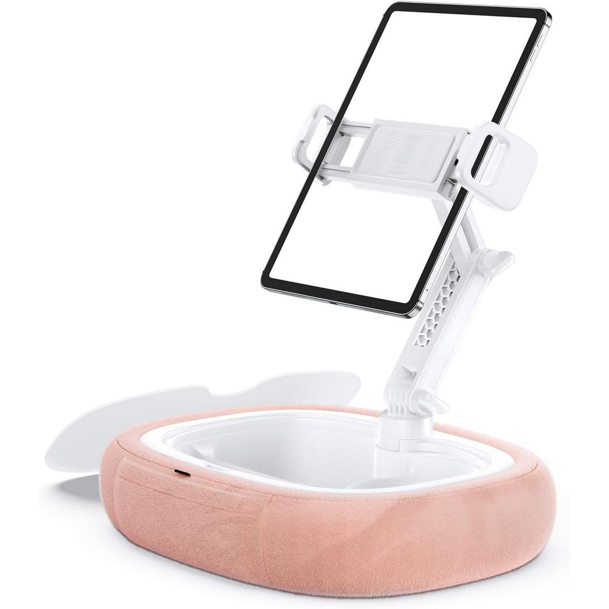 Tablet Kissen Halterung mit Snackschale – 360° Drehbar
