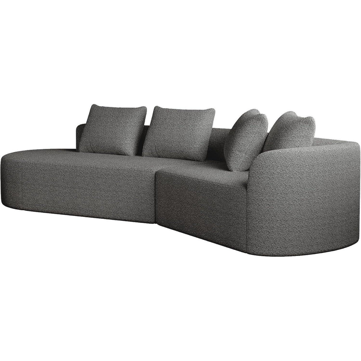 Schlafsofa mit Schlaffunktion, Grau – Komfort & Modernes Design