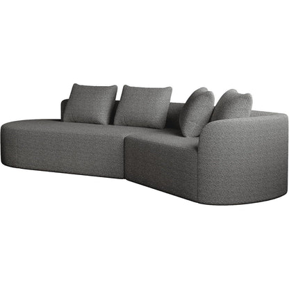 Schlafsofa mit Schlaffunktion, Grau – Komfort & Modernes Design