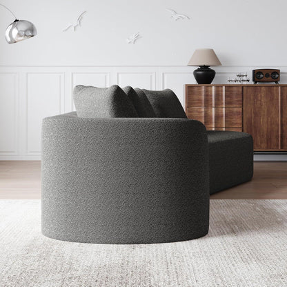 Schlafsofa mit Schlaffunktion, Grau – Bequem & Modern