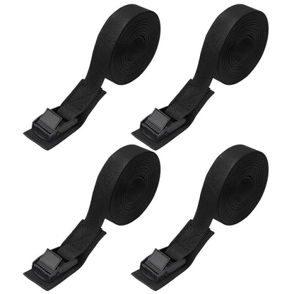 Spanngurte Fahrradträger 4er Set | 40 cm, 200 kg Traglast