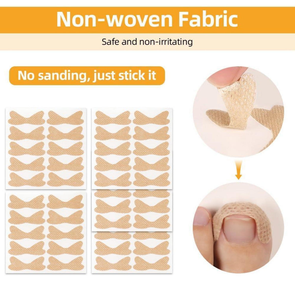 Eingewachsene Zehennägel Set – 110tlg. Pediküre Kit für Zuhause