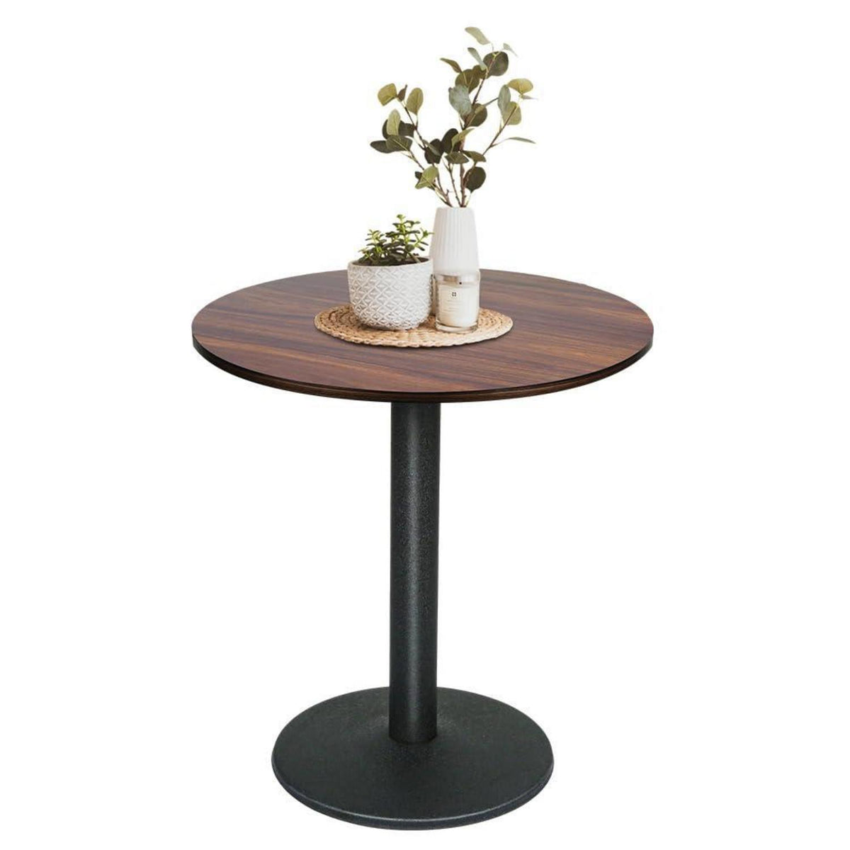 Supfine Bartisch Nussbaum 60x60x72cm – Moderner Esstisch