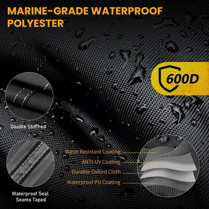 Elektromobil Abdeckhaube 600D Wasserdicht & UV-Beständig XXL