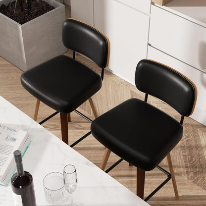 Drehbarer Barhocker 2er Set – Mid-Century Design & Komfort