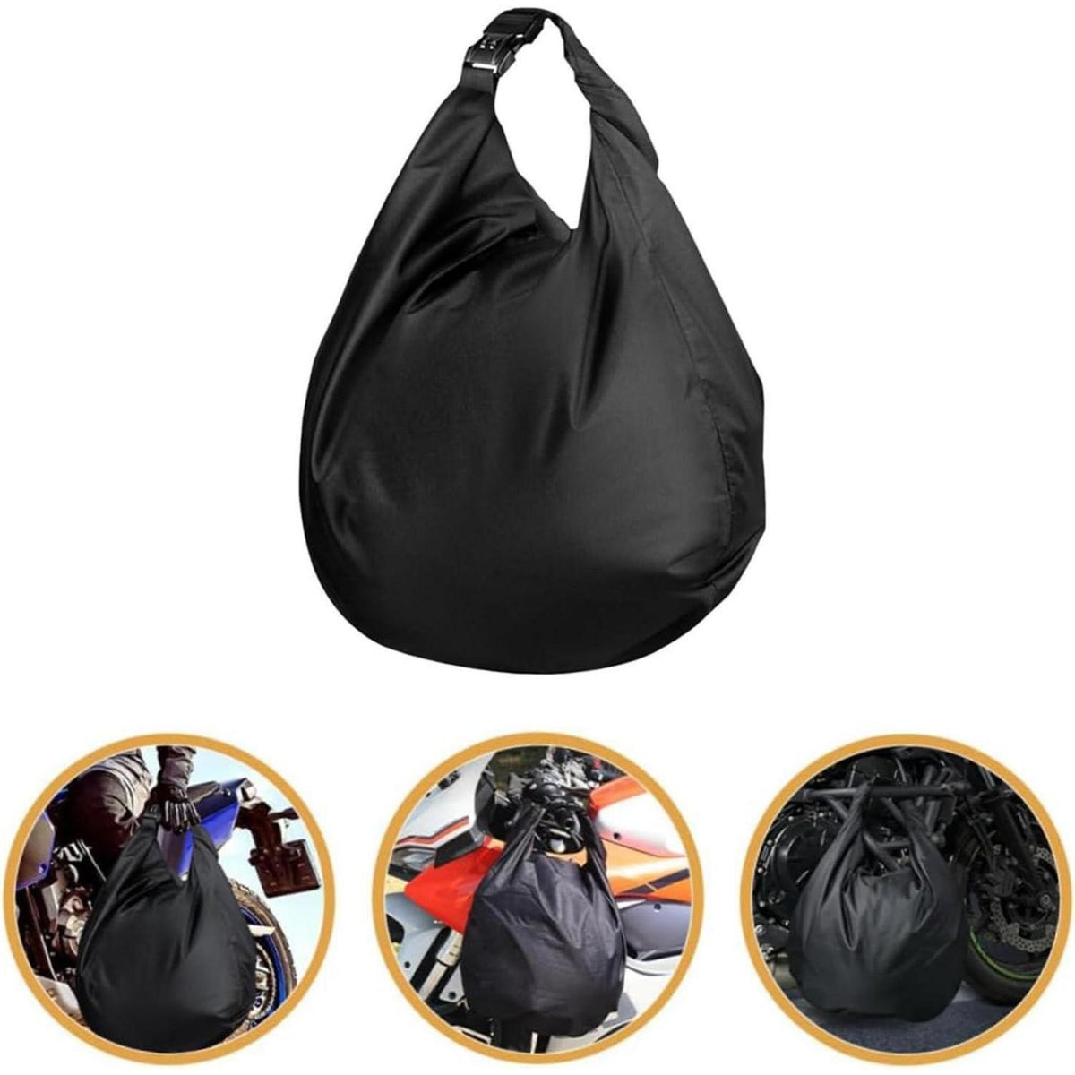 Abschließbare Motorradhelm Tasche – Wasserdicht & Diebstahlsicher