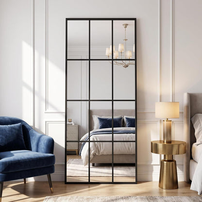 Standspiegel 165x60 cm – Dekorativer Ganzkörperspiegel für Wohnzimmer