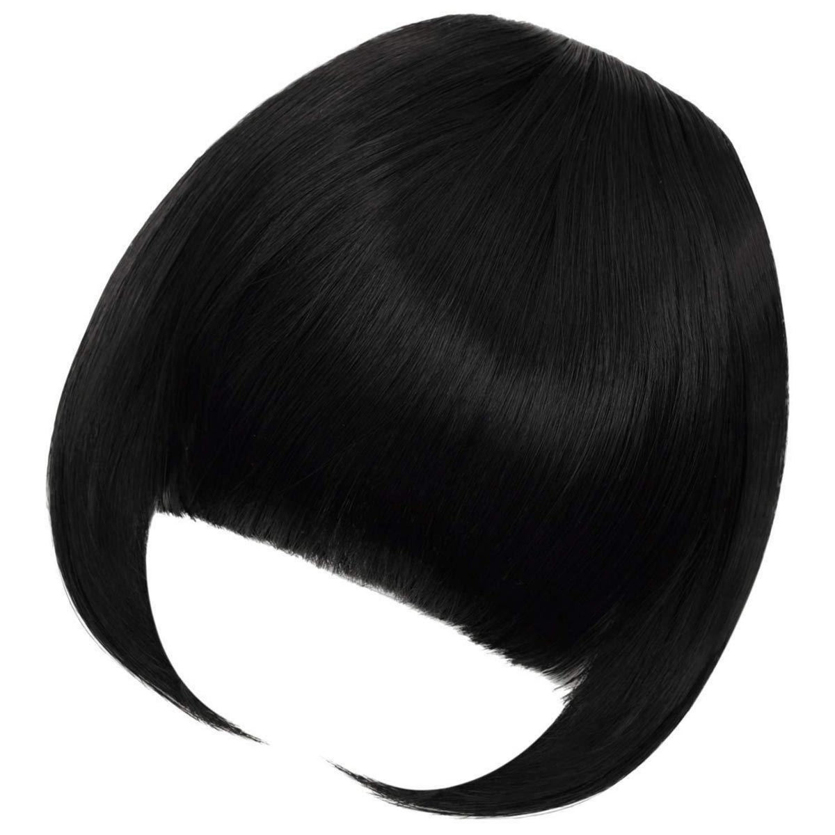Synthetischer Pony Clip – Natürliches Braun & Verschiedene Farben