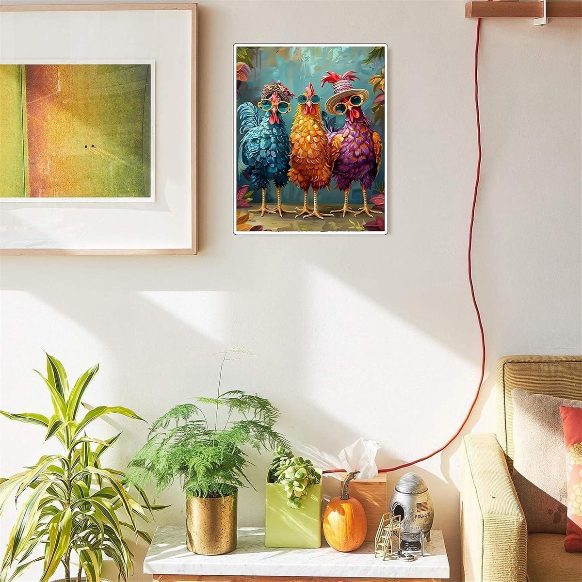 Malen nach Zahlen Huhn – Paint by Numbers für Erwachsene