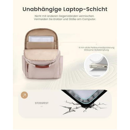 Laptop Rucksack Damen Wasserdicht 17 Zoll – Elegant & Praktisch