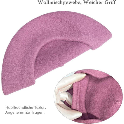 Lila Damen Baskenmütze – Klassisch & Stilvoll für Herbst/Winter