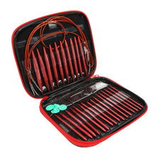 Austauschbares Stricknadel-Set | 26-teilig mit Tasche