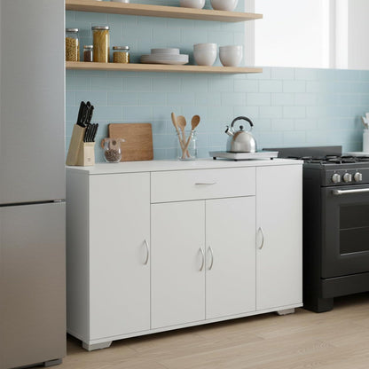Weißer Kommodenschrank 110cm – Schlafzimmer, Büro & Flur