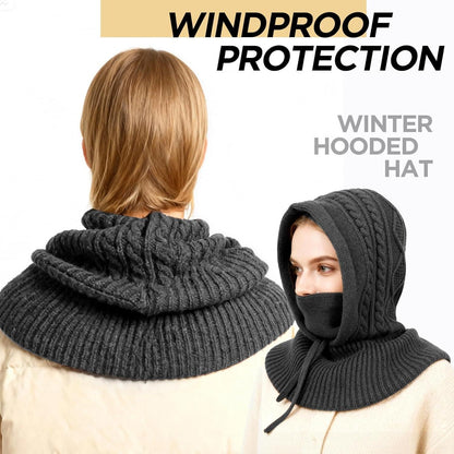 Winter Sturmhaube Schal Set 3in1 Warm & Verstellbar Grau