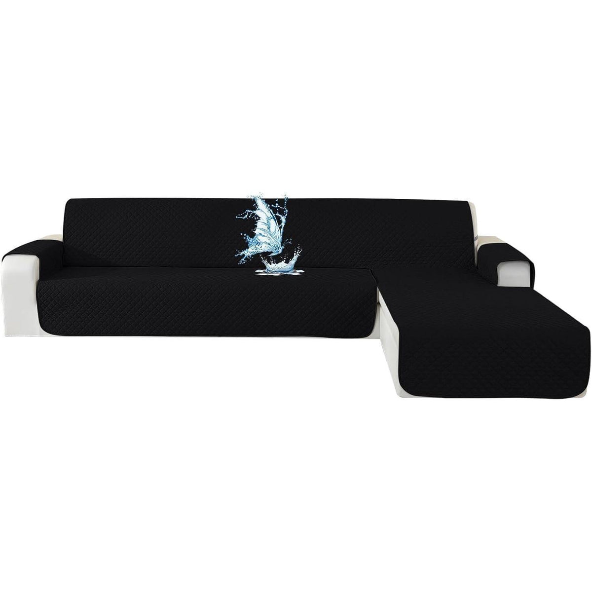 Wasserdichter Sofabezug L-Form 3 Sitzer, Ecksofa Schutzhülle