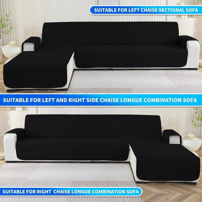 Wasserdichter Sofabezug L-Form 3 Sitzer, Ecksofa Schutzhülle