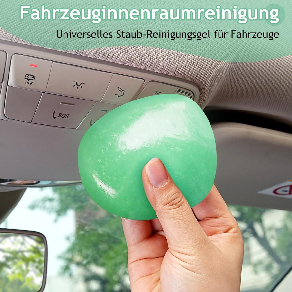 Reinigungsknete Auto – Wiederverwendbar & Vielseitig
