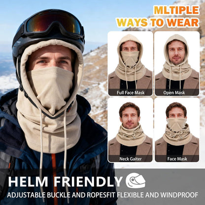 Sturmhaube Winter Warm Fleece – Unisex Skimaske für Outdoor & Sport