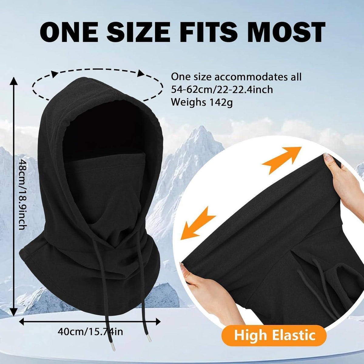 Sturmhaube Winter Warm Fleece – Unisex Skimaske für Outdoor & Sport