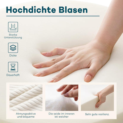 Faltbares Schlafsofa 3-in-1 – Schlafsessel & Sitzsack Beige