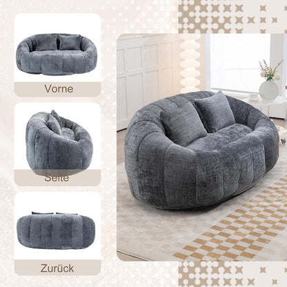 Sitzsack Sofa Grau – Bequemer Lounger für Entspannung