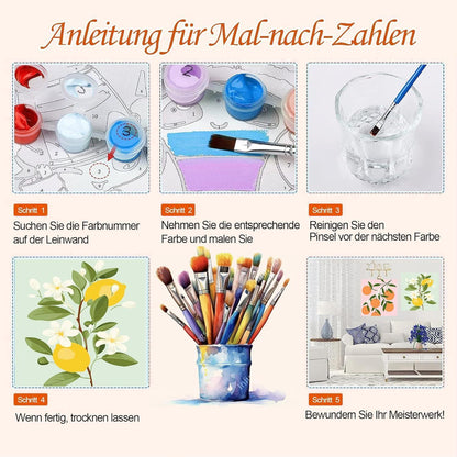 Malen nach Zahlen für Erwachsene – 3 Frauen Motiv